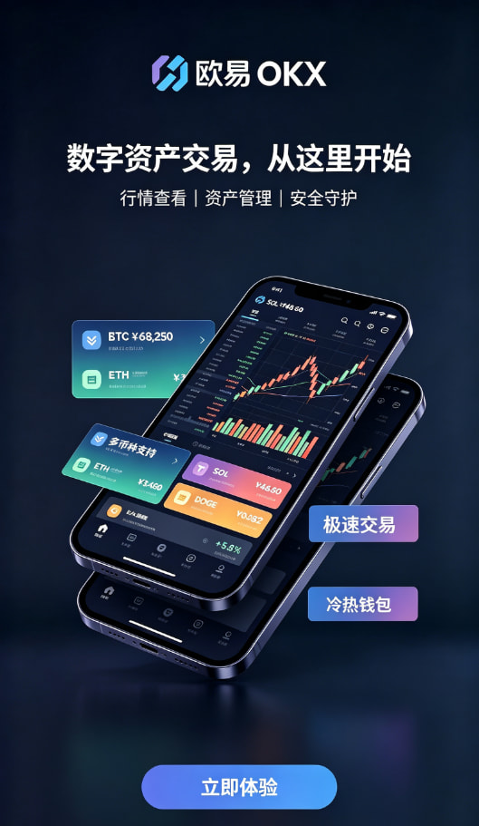 下载欧交易所最新app现货与合约交易界面